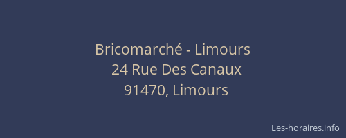 Bricomarché - Limours