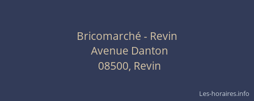 Bricomarché - Revin