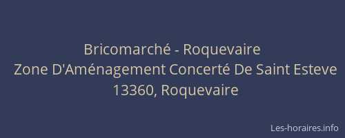 Bricomarché - Roquevaire