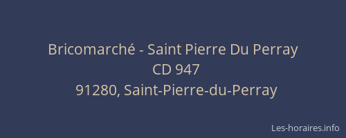 Bricomarché - Saint Pierre Du Perray