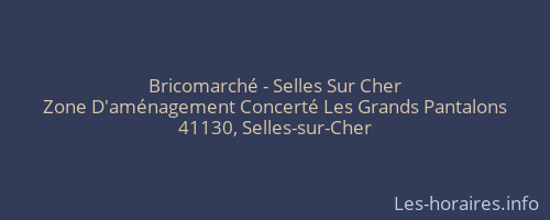 Bricomarché - Selles Sur Cher