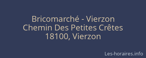 Bricomarché - Vierzon