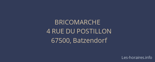 BRICOMARCHE
