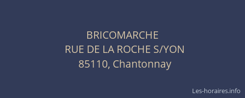 BRICOMARCHE