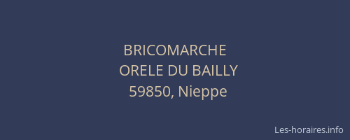 BRICOMARCHE