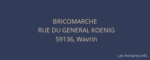 BRICOMARCHE