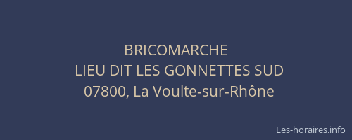 BRICOMARCHE