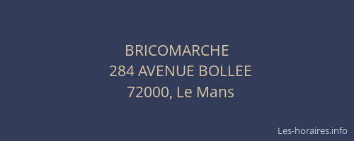 BRICOMARCHE