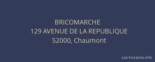 BRICOMARCHE