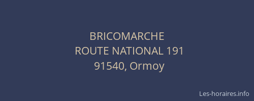 BRICOMARCHE