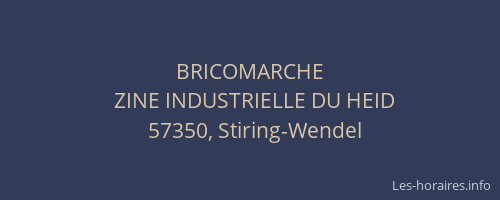 BRICOMARCHE