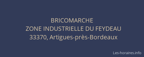 BRICOMARCHE