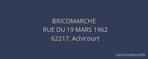 BRICOMARCHE