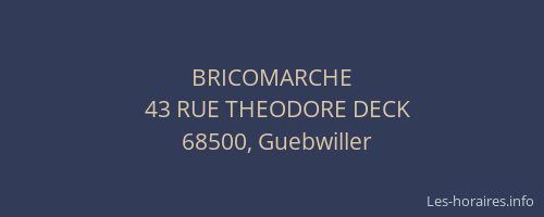 BRICOMARCHE
