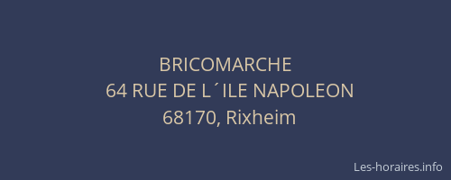 BRICOMARCHE
