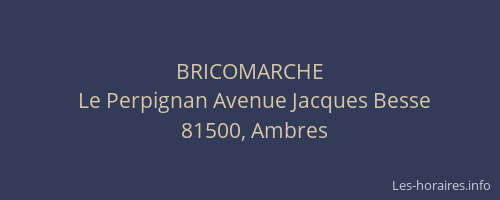 BRICOMARCHE