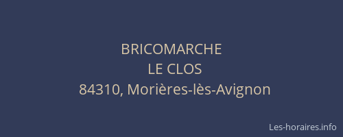 BRICOMARCHE