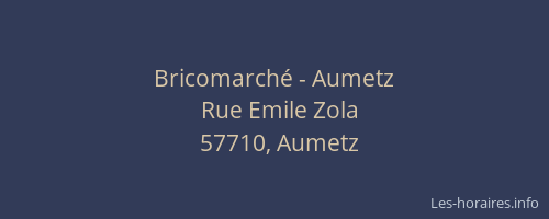 Bricomarché - Aumetz