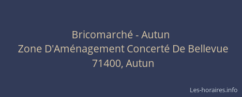 Bricomarché - Autun