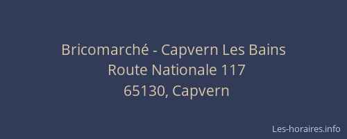 Bricomarché - Capvern Les Bains