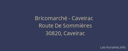 Bricomarché - Caveirac