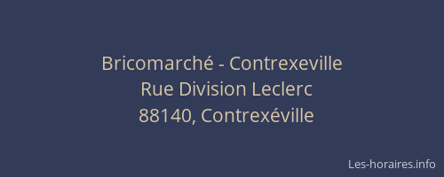 Bricomarché - Contrexeville