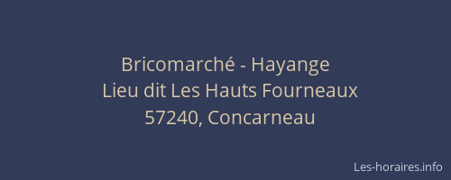 Bricomarché - Hayange