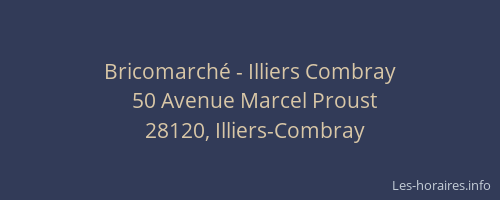 Bricomarché - Illiers Combray