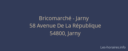 Bricomarché - Jarny
