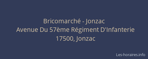 Bricomarché - Jonzac