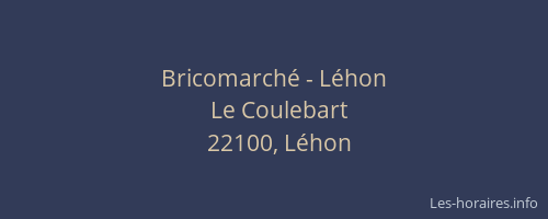 Bricomarché - Léhon
