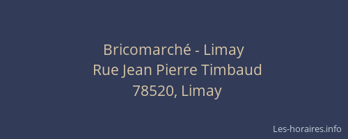 Bricomarché - Limay
