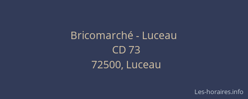 Bricomarch&eacute; - Luceau