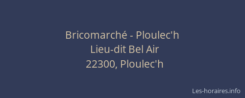 Bricomarché - Ploulec'h