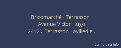 Bricomarché - Terrasson