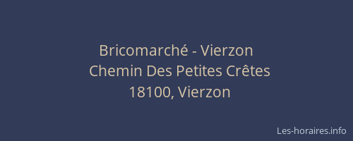 Bricomarché - Vierzon