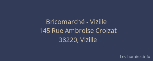 Bricomarch&eacute; - Vizille