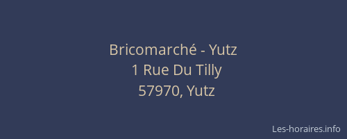 Bricomarché - Yutz