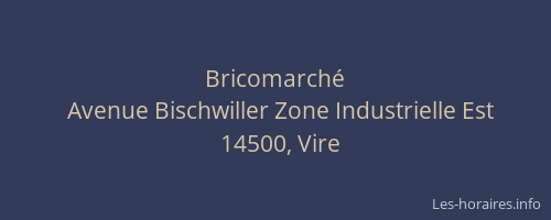 Bricomarch&eacute;