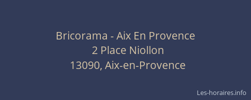 Bricorama - Aix En Provence