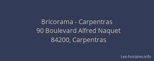 Bricorama - Carpentras