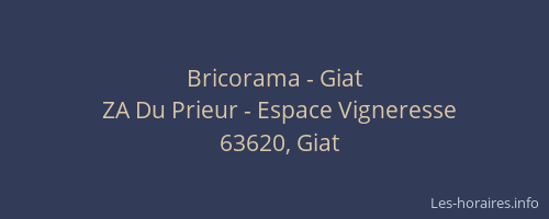 Bricorama - Giat