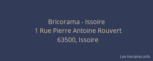 Bricorama - Issoire
