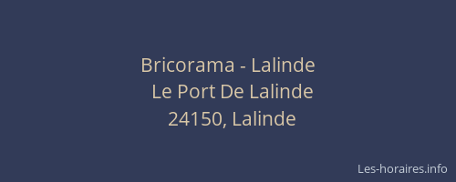 Bricorama - Lalinde