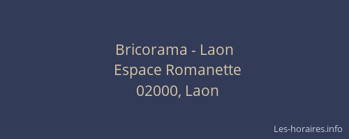 Bricorama - Laon