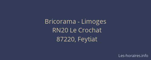 Bricorama - Limoges