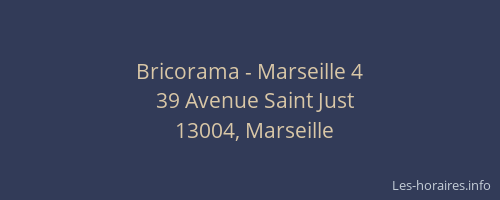 Bricorama - Marseille 4