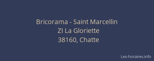 Bricorama - Saint Marcellin