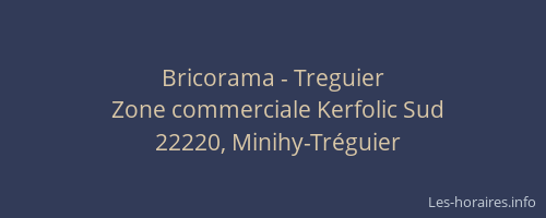 Bricorama - Treguier