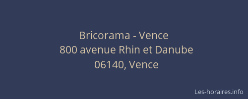Bricorama - Vence